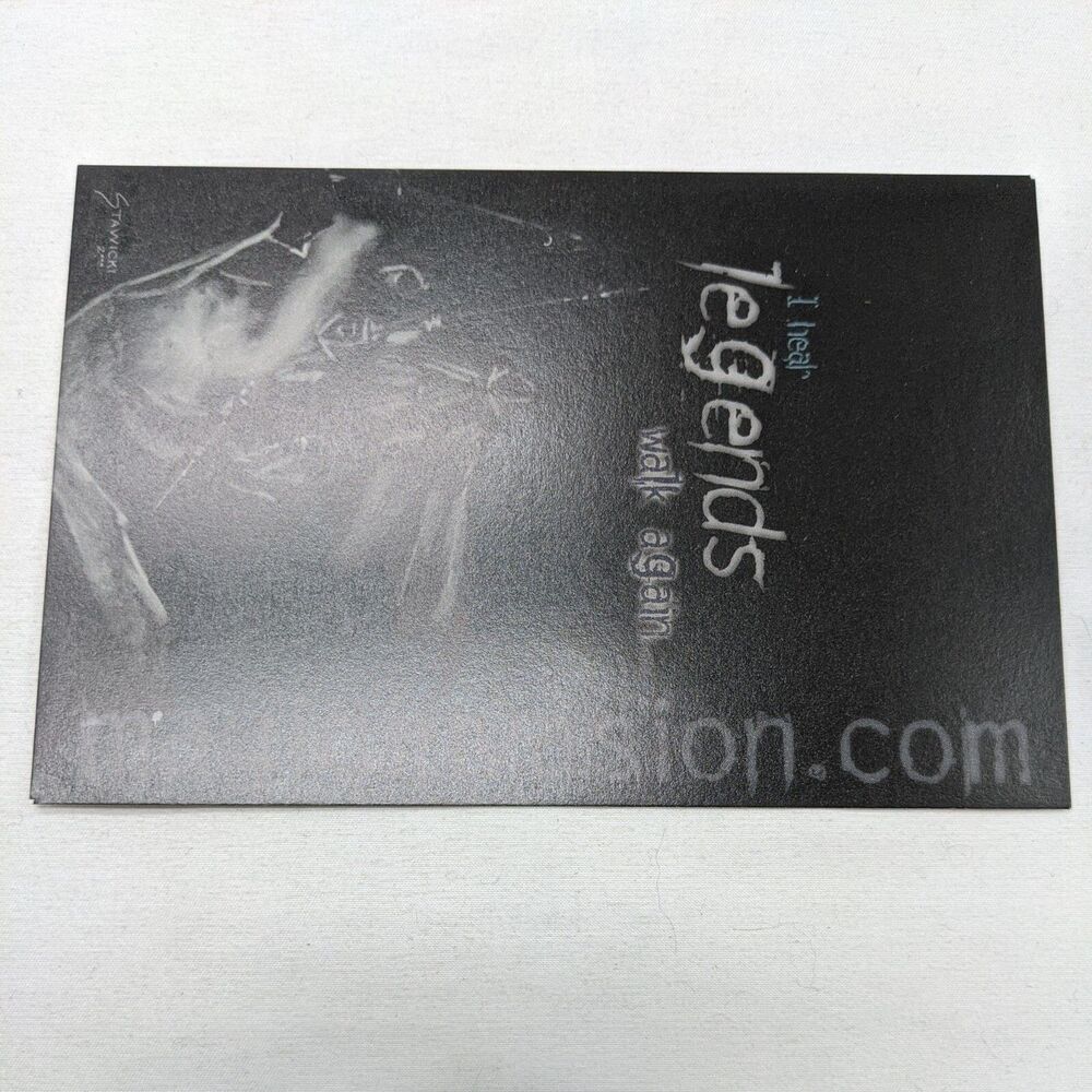 Magic The Gathering Invasion Promotional Postcard October 2000
